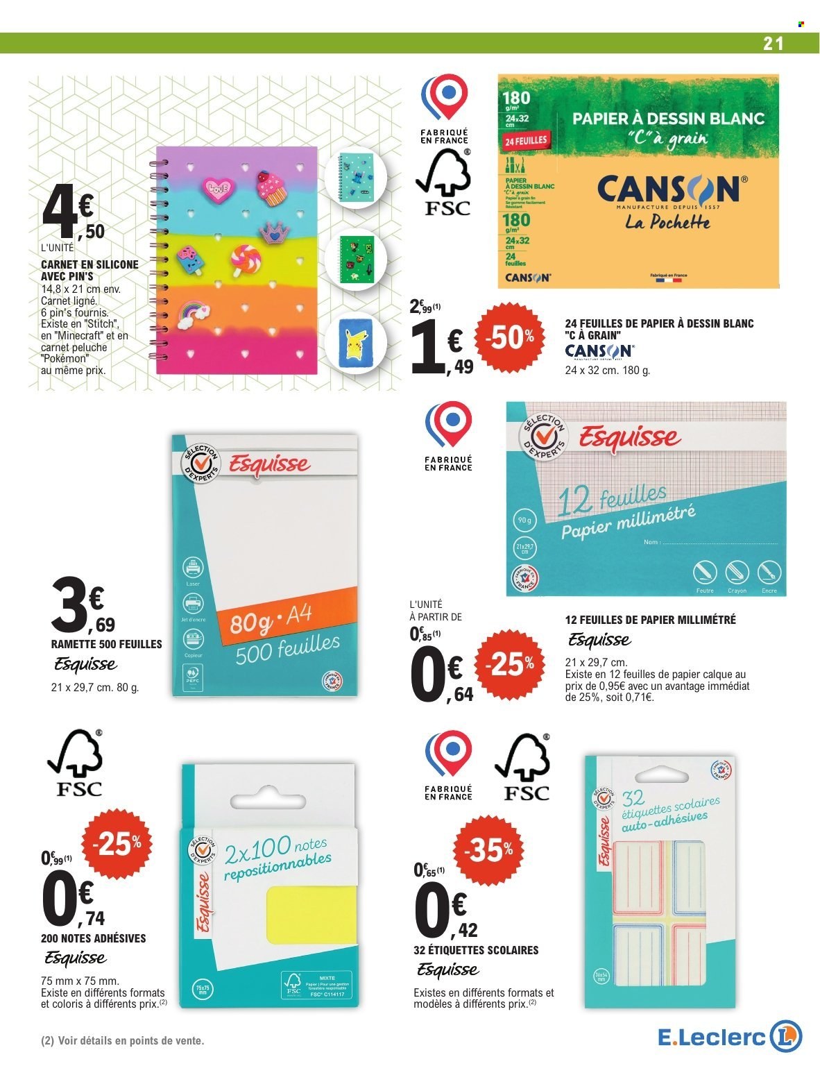 Catalogue E.Leclerc - 28.07.2026 - 29.08.2026. Page 21