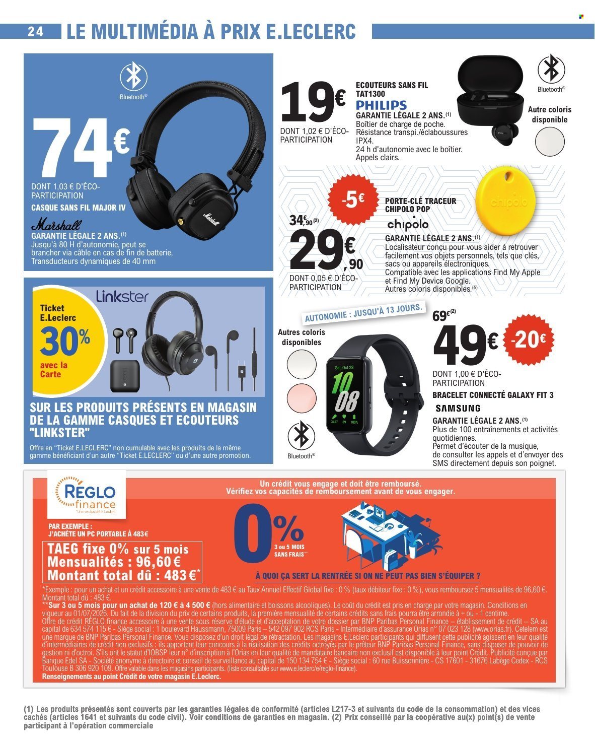 Catalogue E.Leclerc - 28.07.2026 - 29.08.2026. Page 24