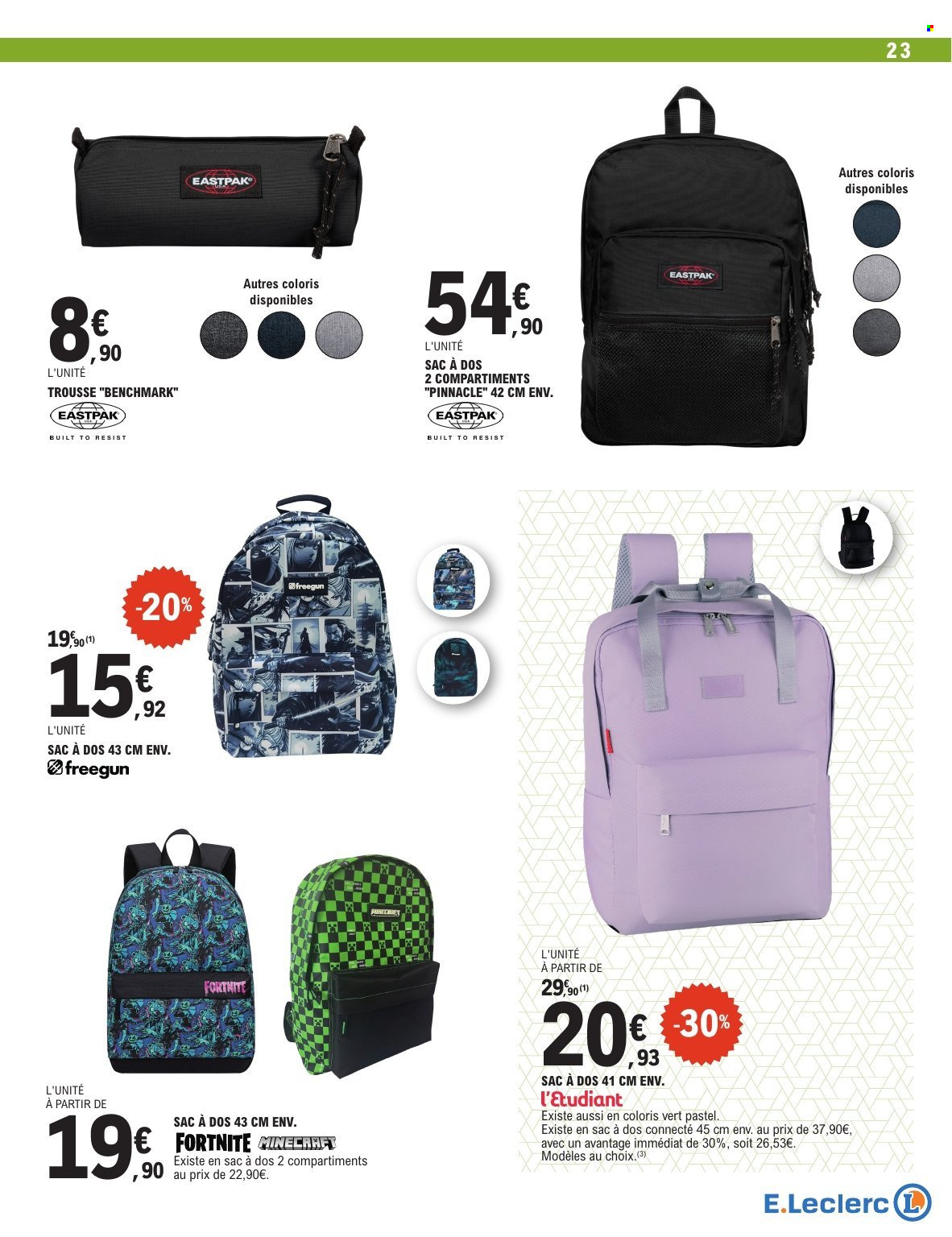 Catalogue E.Leclerc - 28.07.2026 - 29.08.2026. Page 23