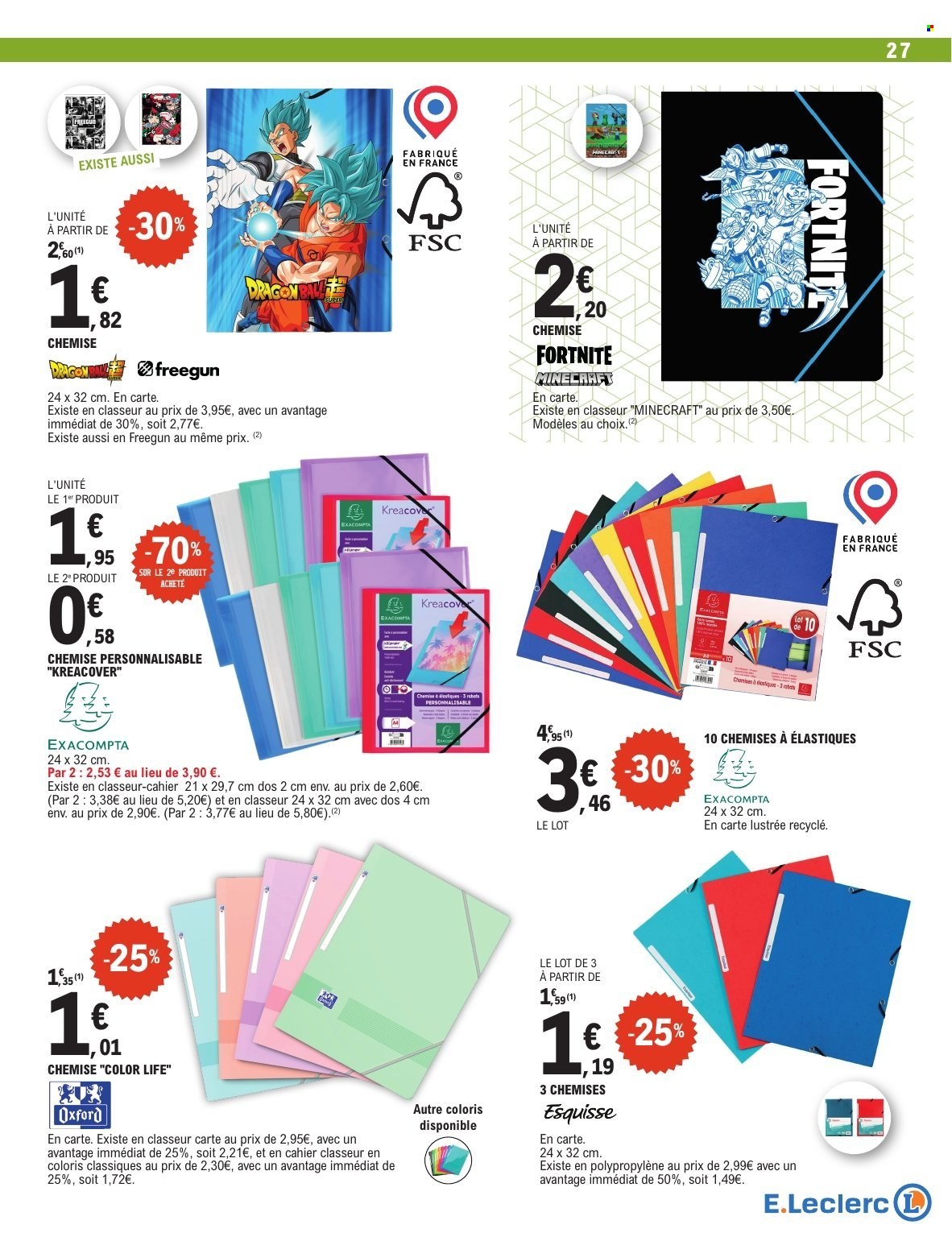 Catalogue E.Leclerc - 28.07.2026 - 29.08.2026. Page 27