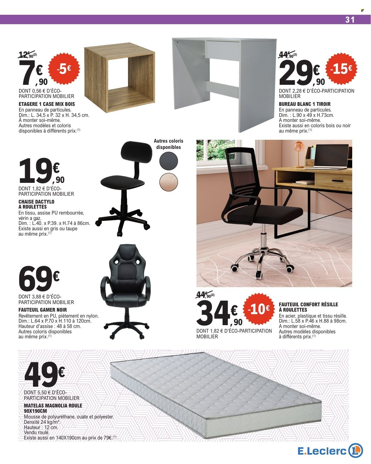 Catalogue E.Leclerc - 28.07.2026 - 29.08.2026. Page 31