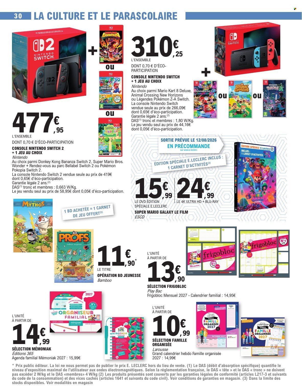 Catalogue E.Leclerc - 28.07.2026 - 29.08.2026. Page 30