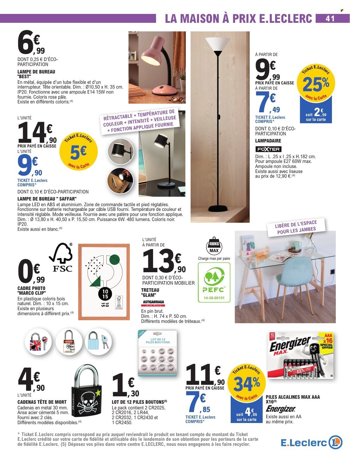 Catalogue E.Leclerc - 28.07.2026 - 29.08.2026. Page 41