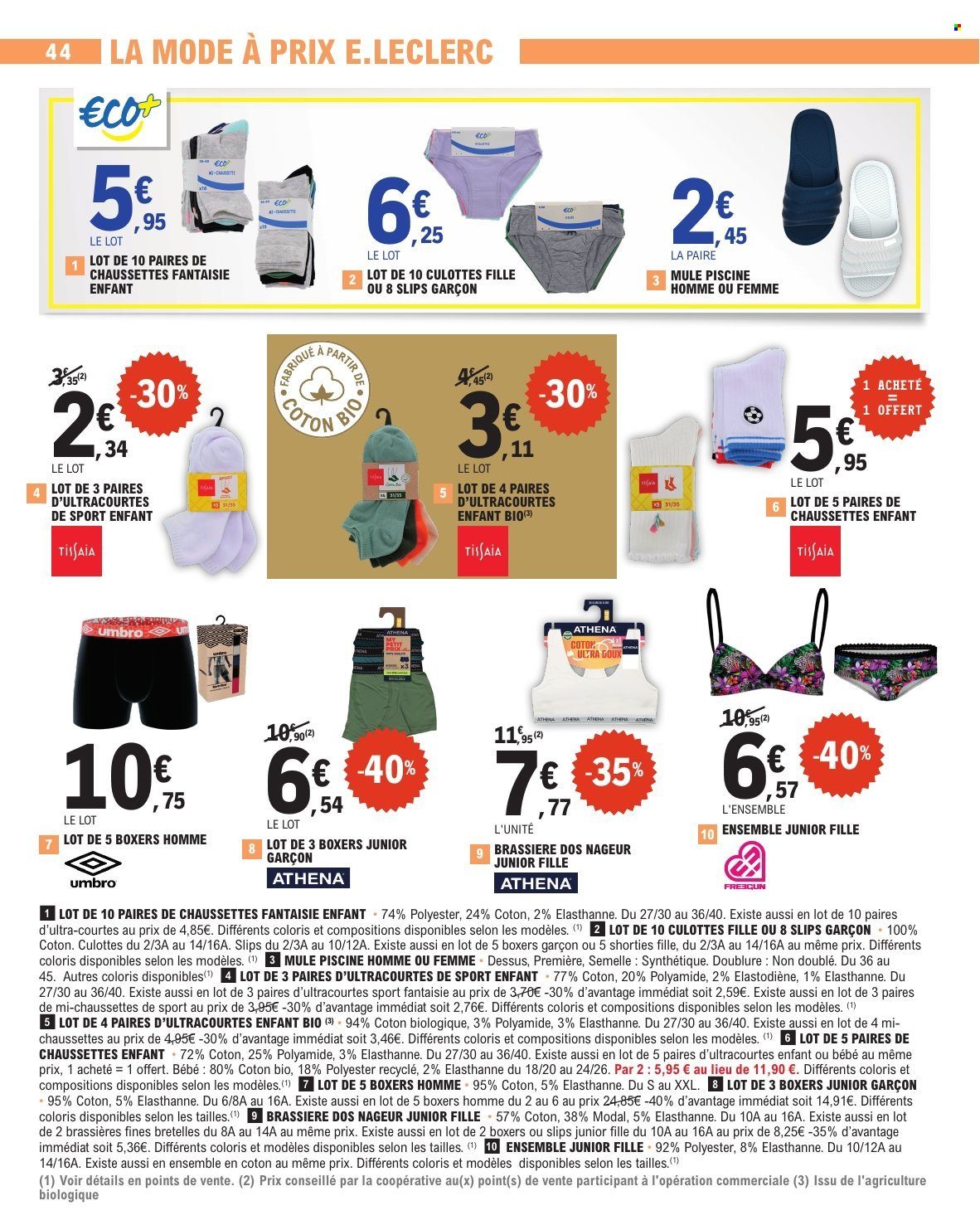 Catalogue E.Leclerc - 28.07.2026 - 29.08.2026. Page 44