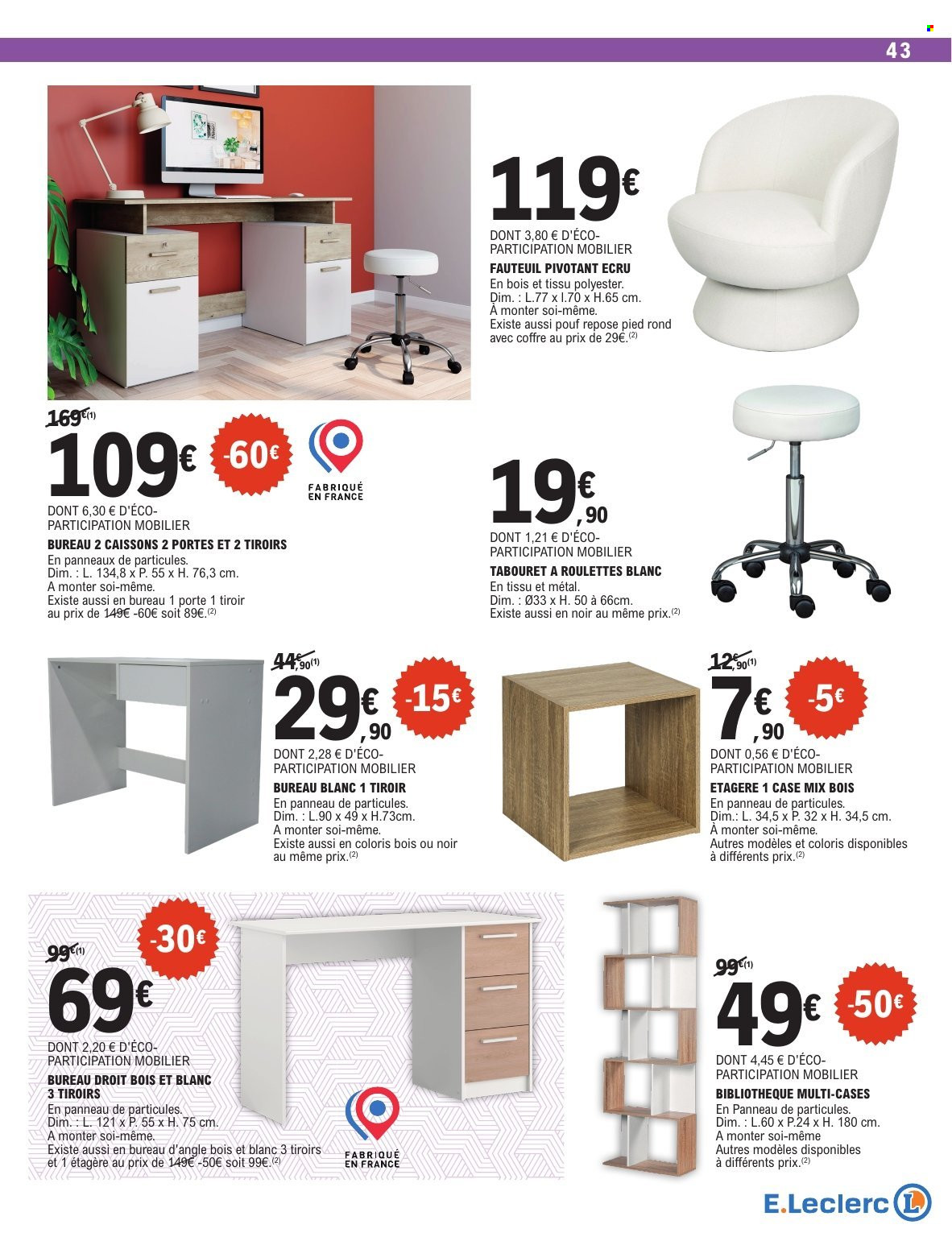 Catalogue E.Leclerc - 28.07.2026 - 29.08.2026. Page 43
