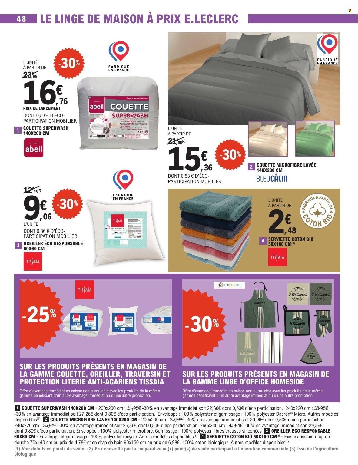 Catalogue E.Leclerc - 28.07.2026 - 29.08.2026. Page 48