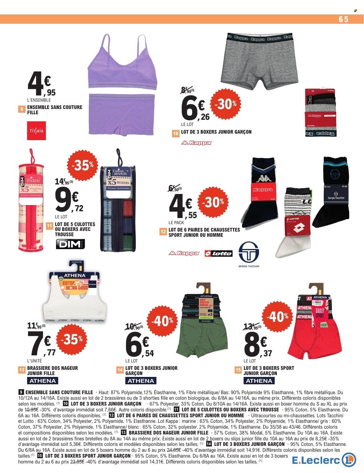 Catalogue E.Leclerc - 28.07.2026 - 29.08.2026. Page 65