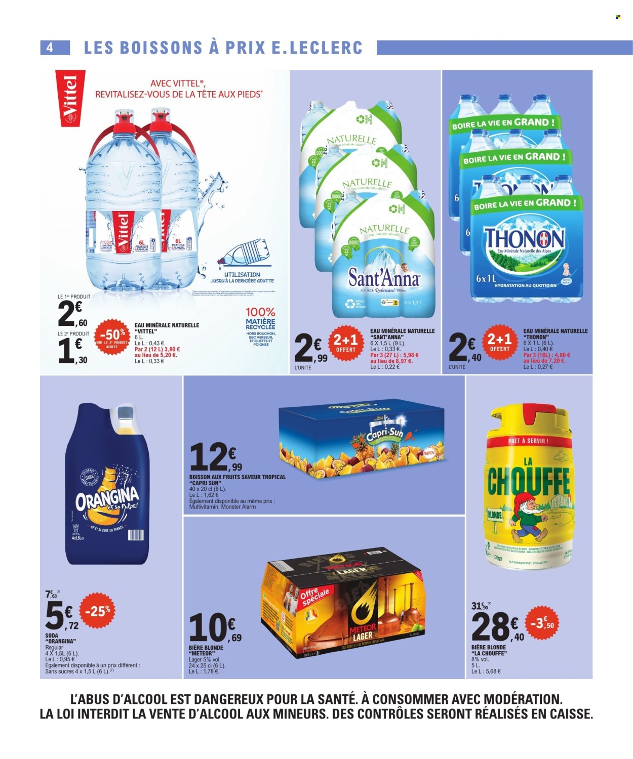 Catalogue E.Leclerc - 28.07.2026 - 08.08.2026. Page 4