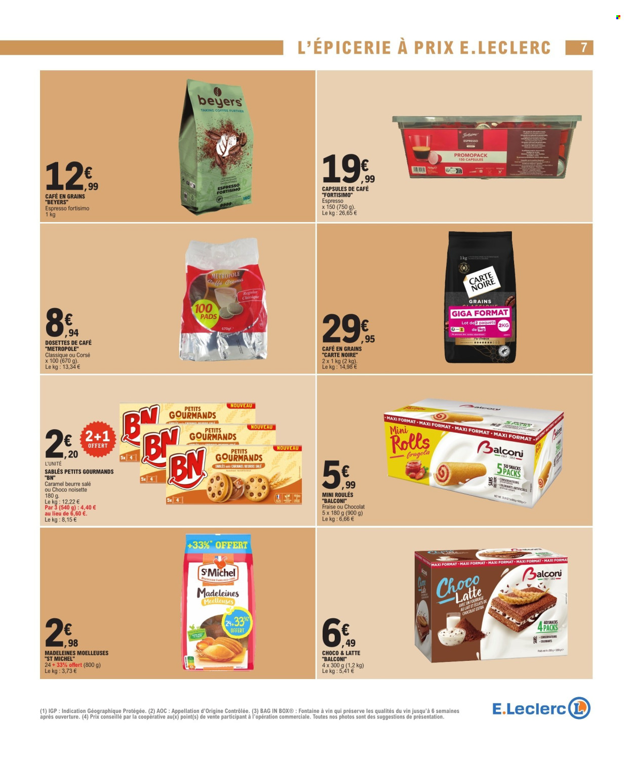 Catalogue E.Leclerc - 28.07.2026 - 08.08.2026. Page 7