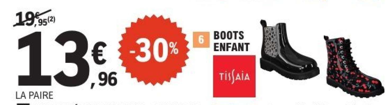 BOOTS ENFANT
