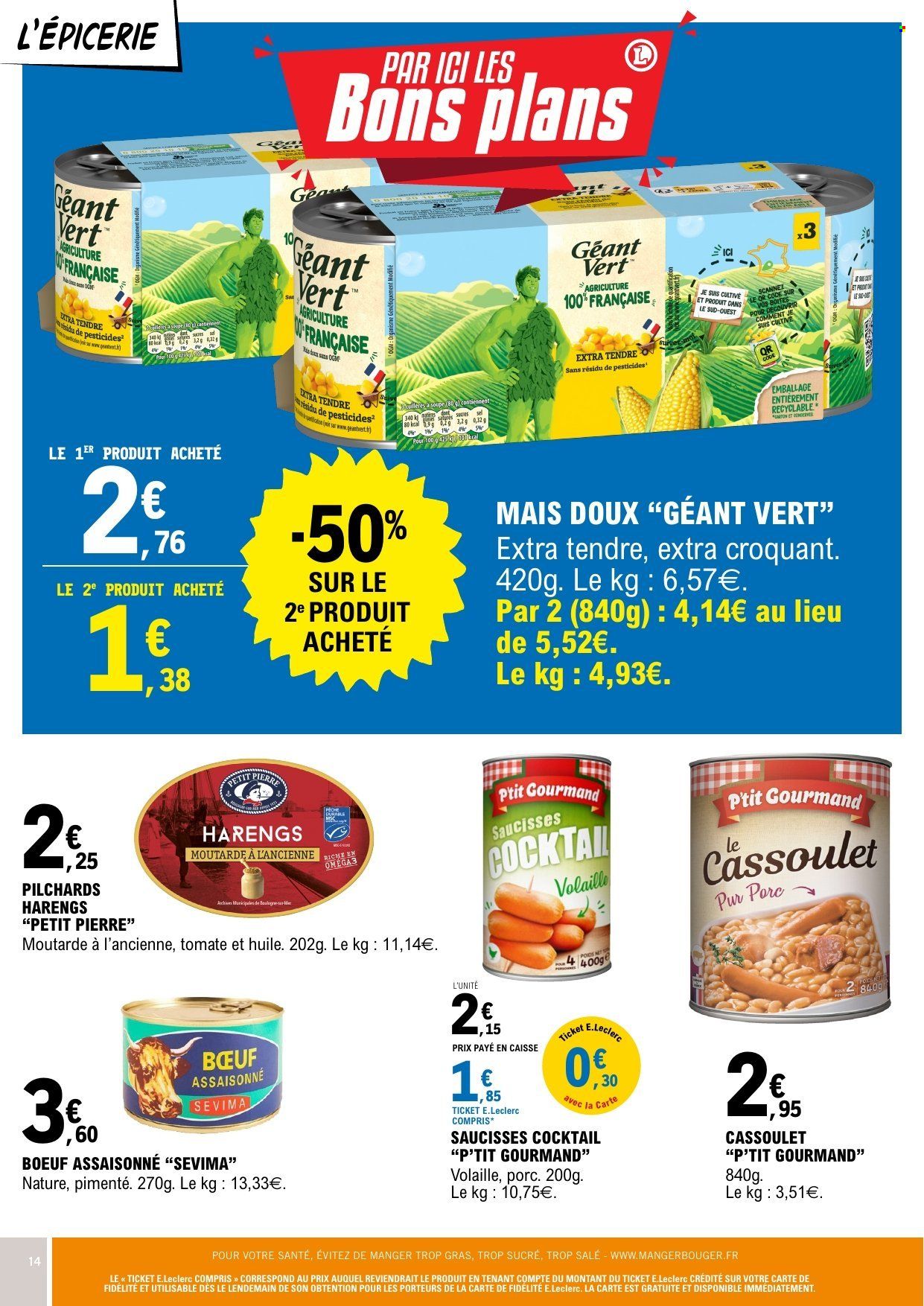 Catalogue E.Leclerc - 28.07.2026 - 09.08.2026. Page 14