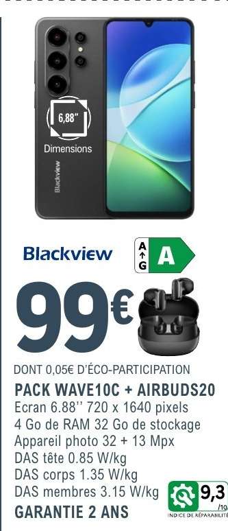 PACK WAVE10C + AIRBUDS20