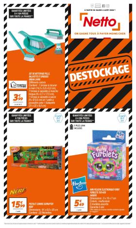Netto - DESTOCKAGE AOÛT