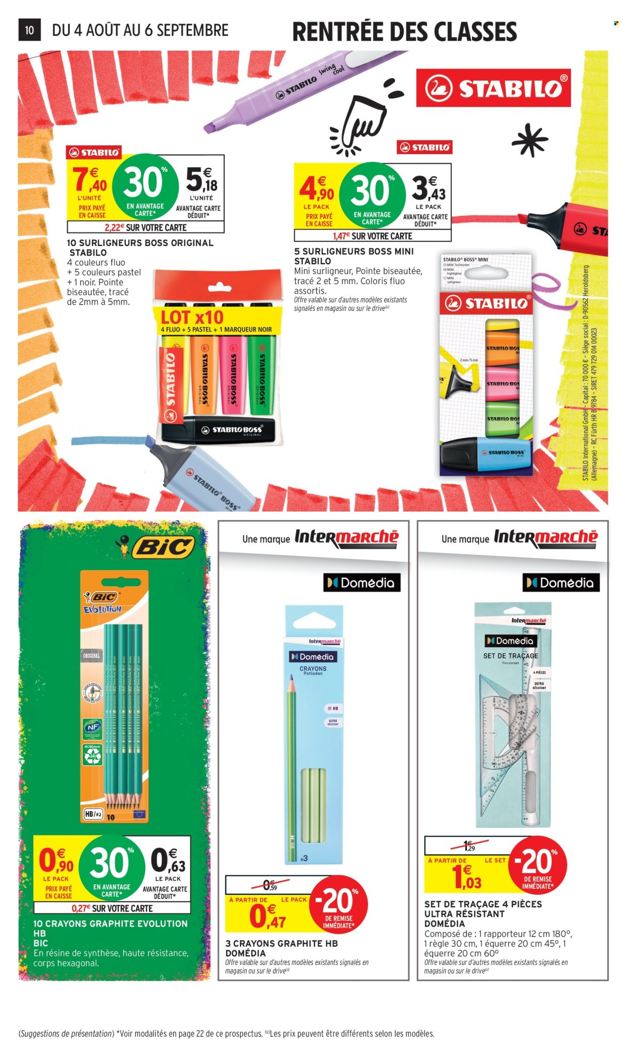 Catalogue Intermarché - 04.08.2026 - 06.09.2026. Page 10