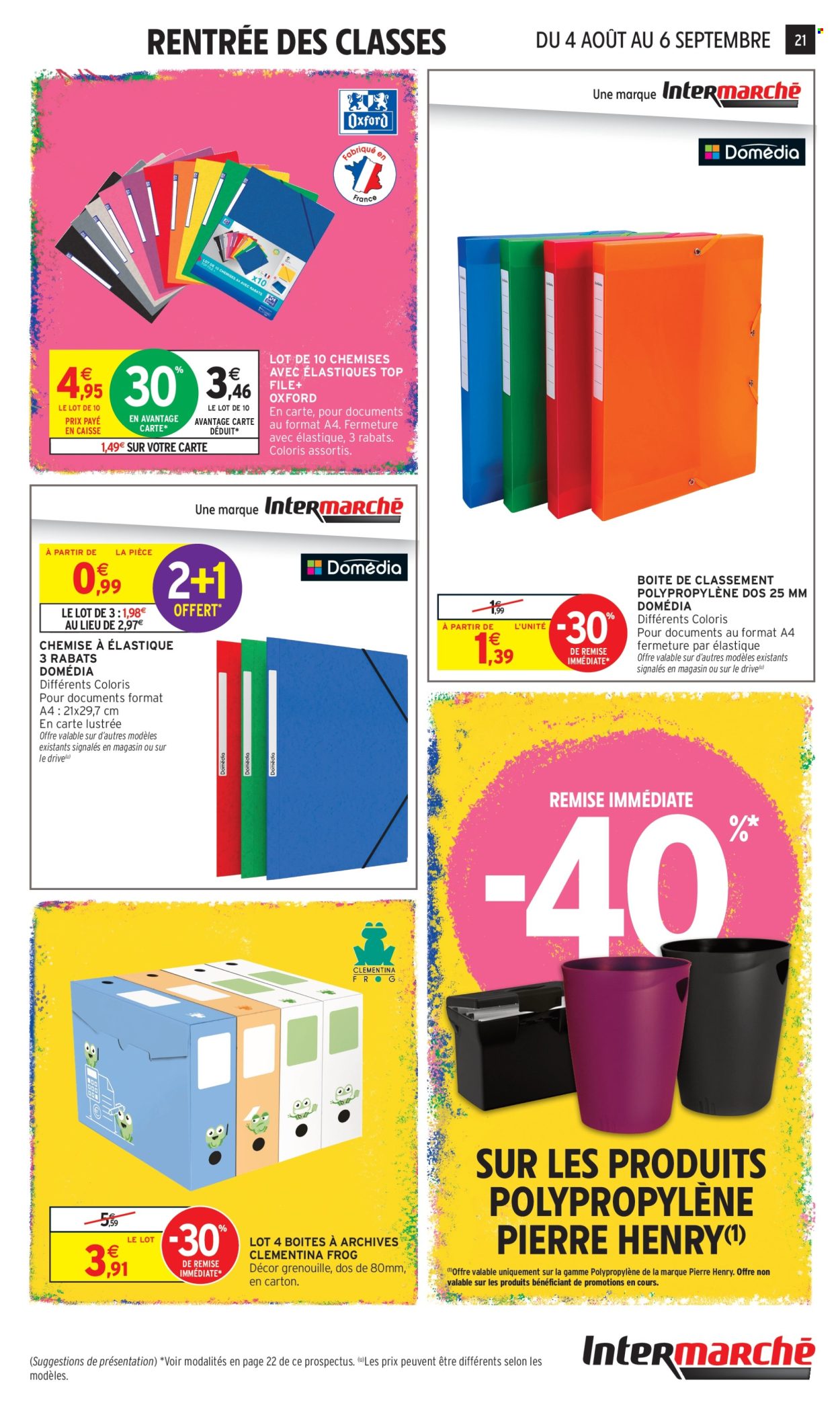 Catalogue Intermarché - 04.08.2026 - 06.09.2026. Page 21