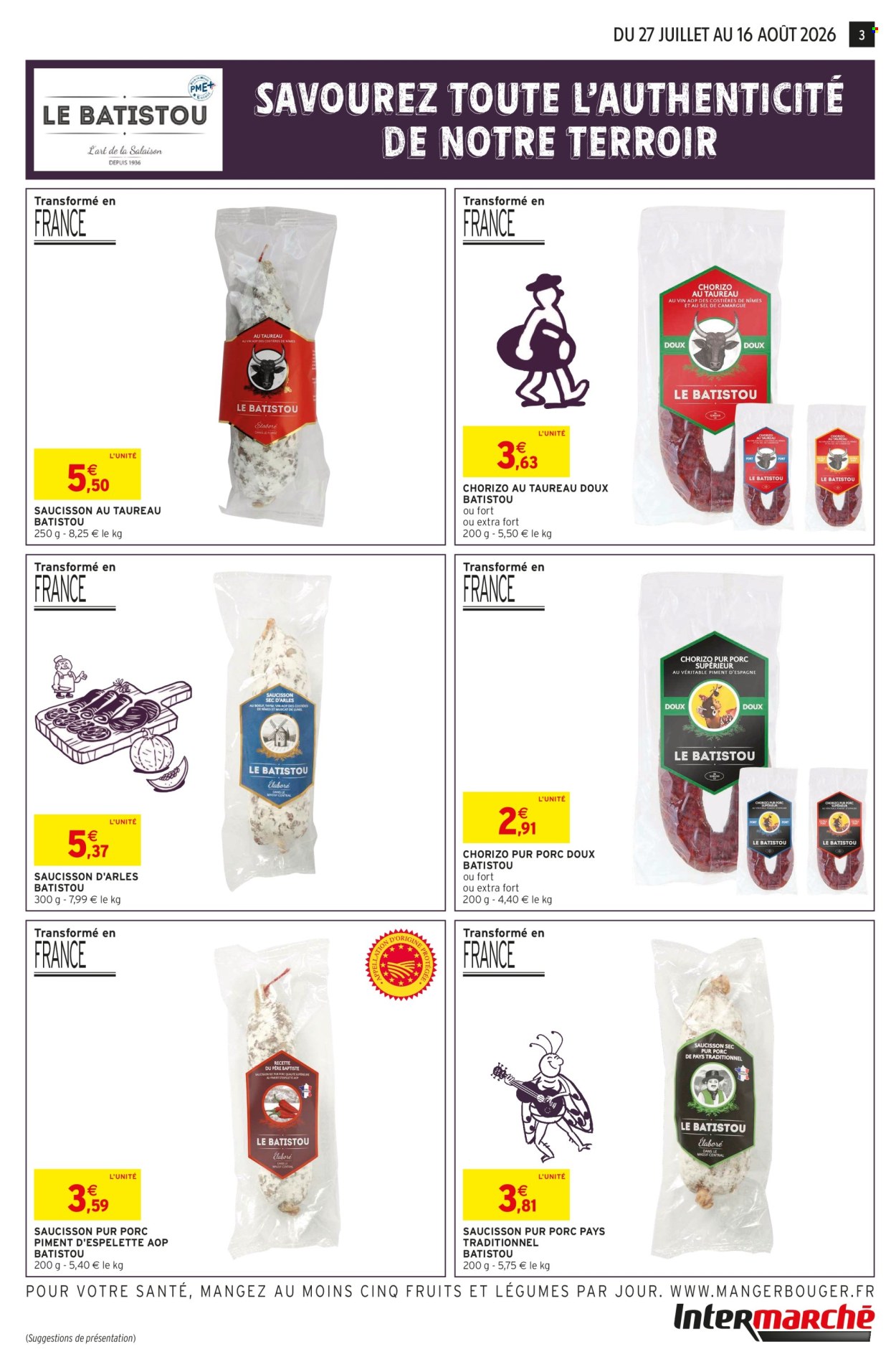 Catalogue Intermarché Super - 27.07.2026 - 16.08.2026. Page 3