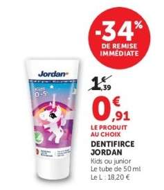Dentifrice JORDAN