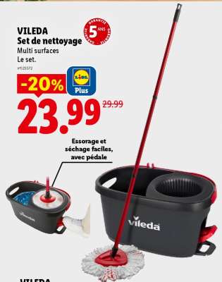 VILEDA Set de nettoyage