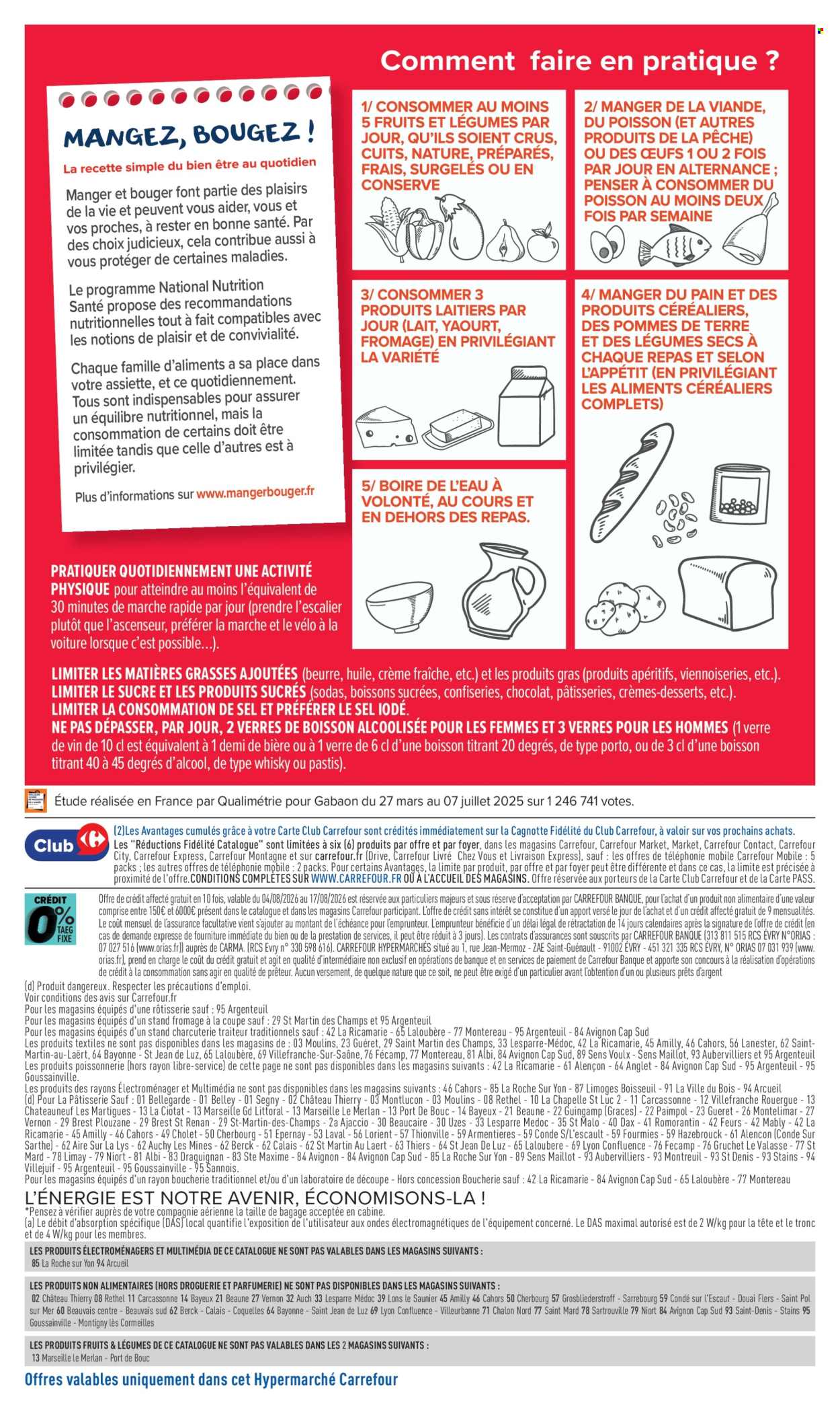 Catalogue Carrefour Hypermarchés - 04.08.2026 - 17.08.2026. Page 77