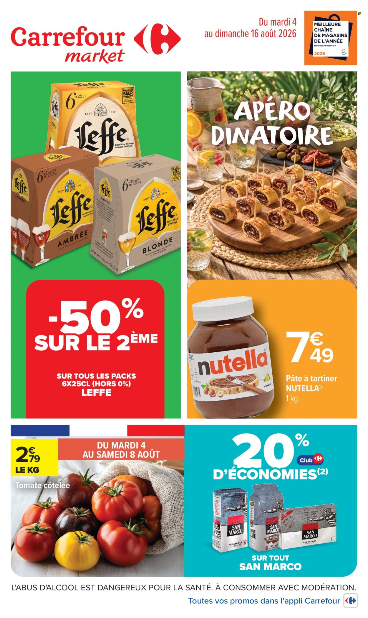Catalogue Carrefour Market - 04.08.2026 - 16.08.2026. Page 1