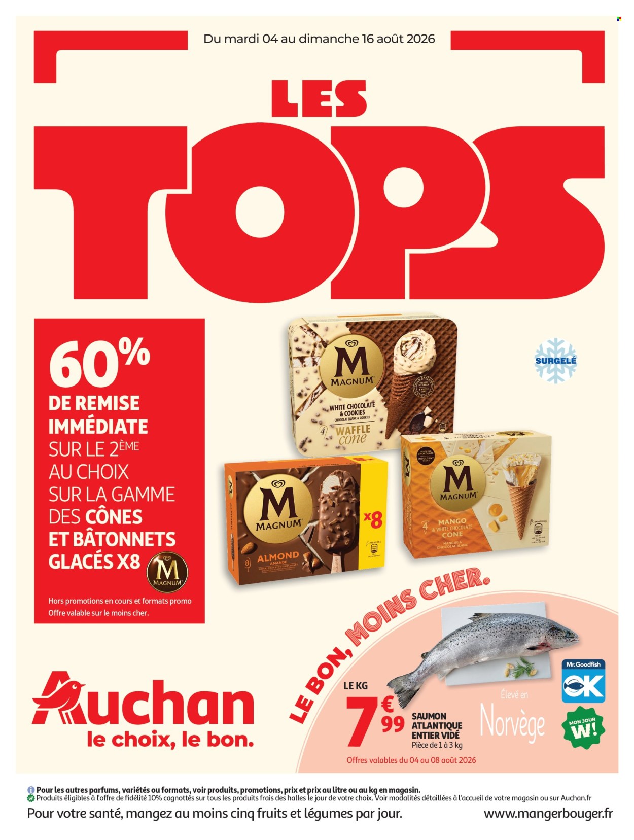 Catalogue Auchan - 04.08.2026 - 16.08.2026. Page 1
