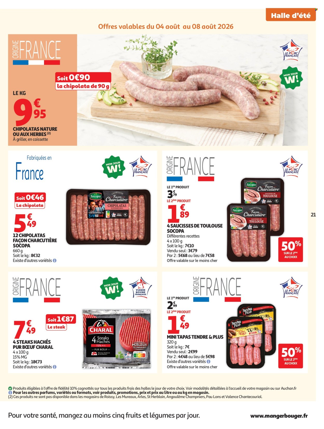 Catalogue Auchan - 04.08.2026 - 16.08.2026. Page 21