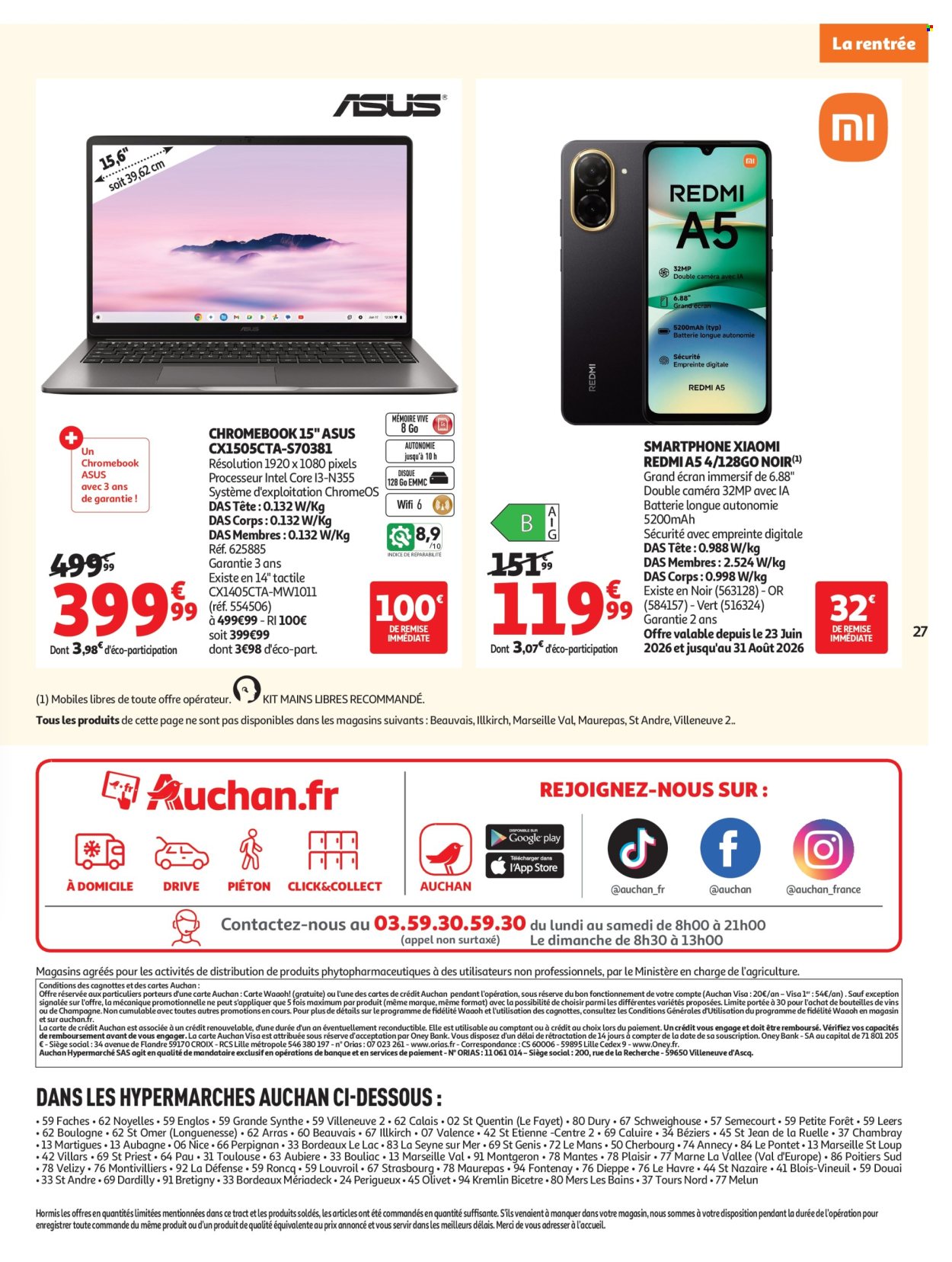 Catalogue Auchan - 04.08.2026 - 30.08.2026. Page 27