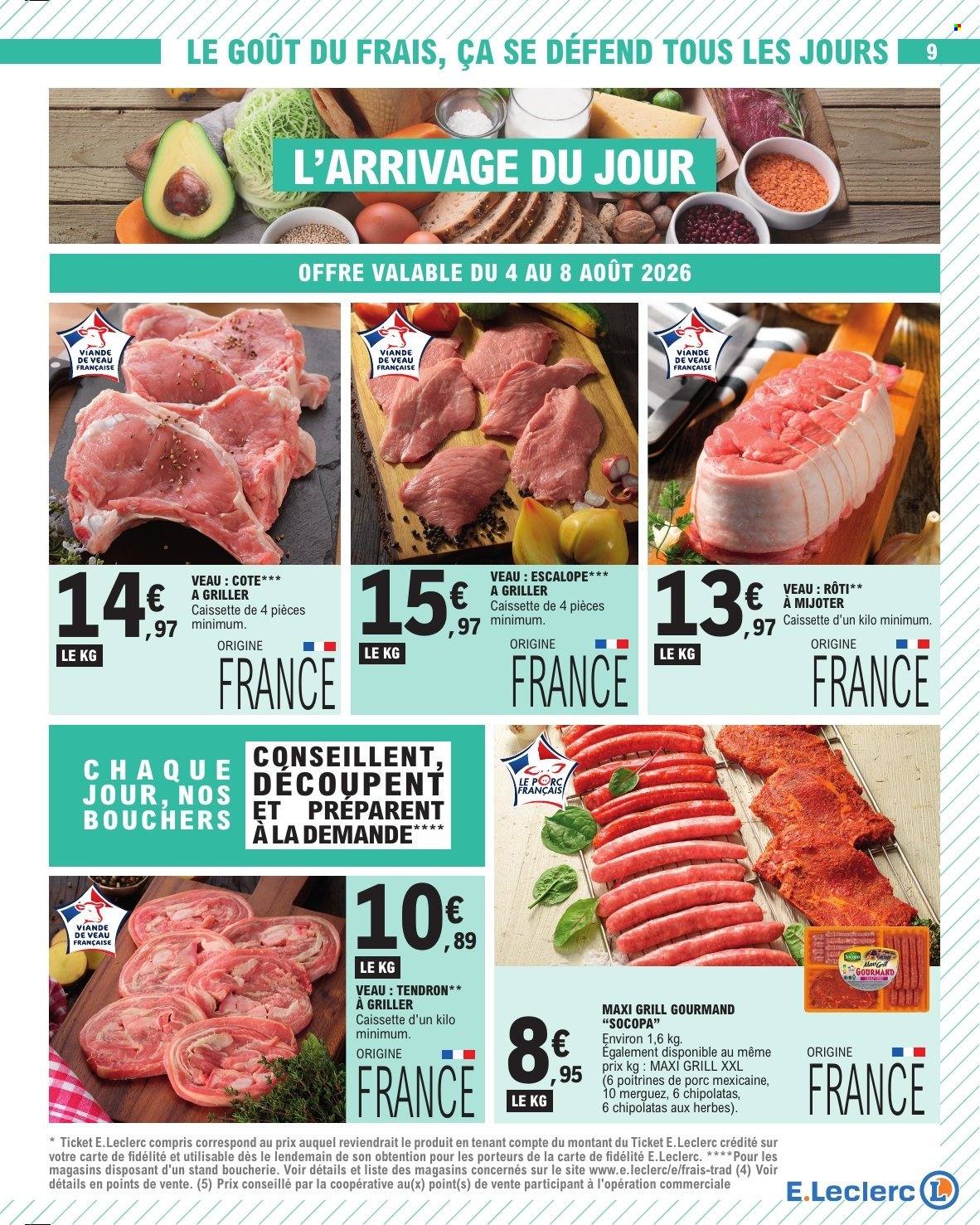 Catalogue E.Leclerc - 04.08.2026 - 15.08.2026. Page 9