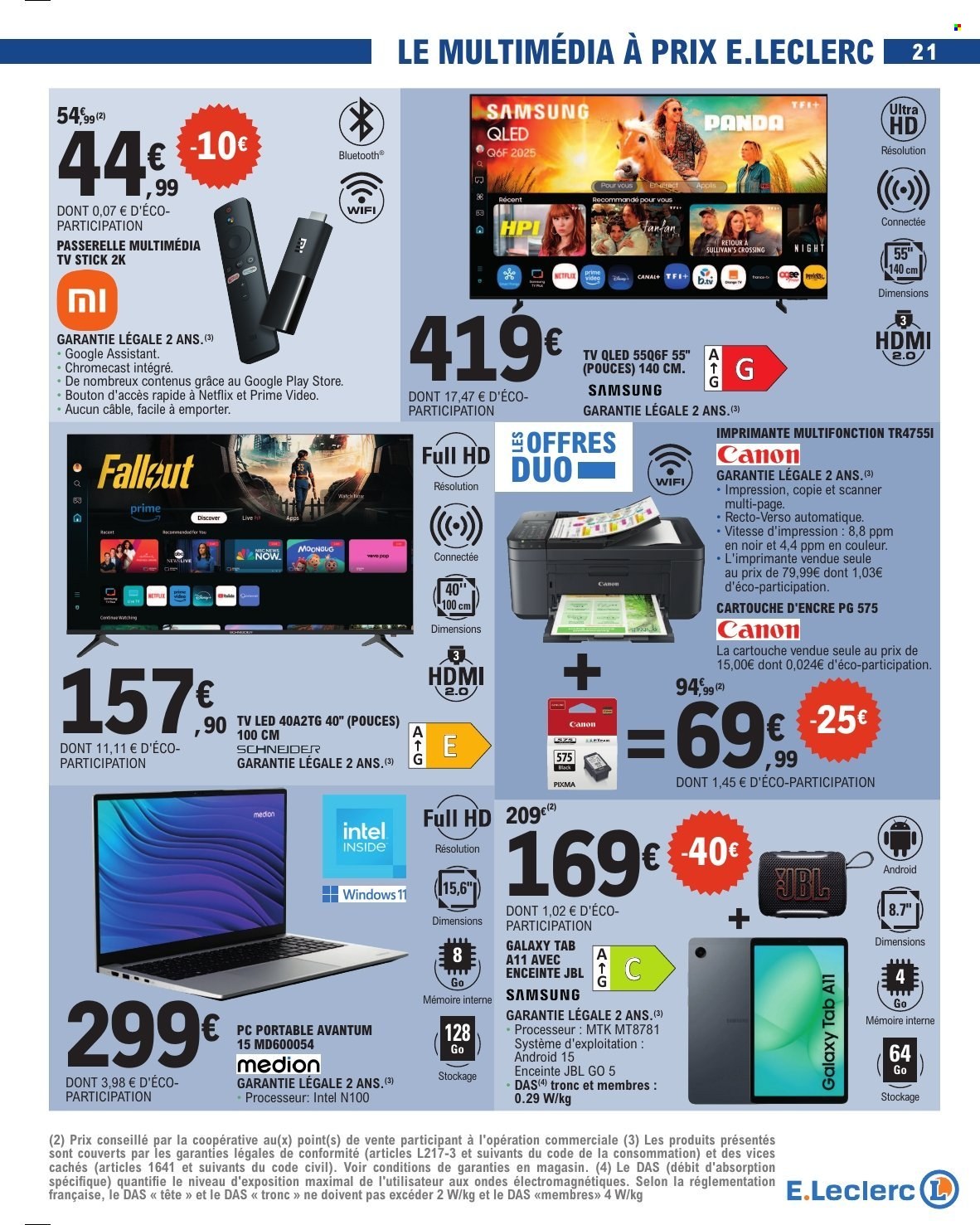 Catalogue E.Leclerc - 04.08.2026 - 15.08.2026. Page 21