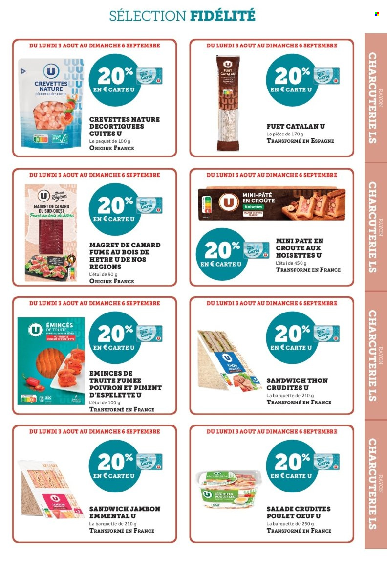 Catalogue Magasins U - 03.08.2026 - 06.09.2026. Page 3