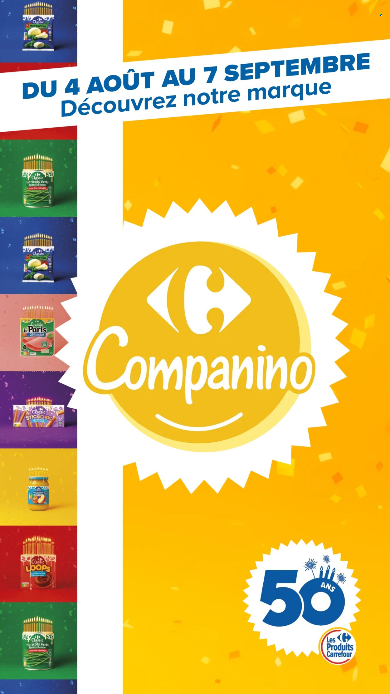 Catalogue Carrefour - 04.08.2026 - 07.09.2026. Page 1