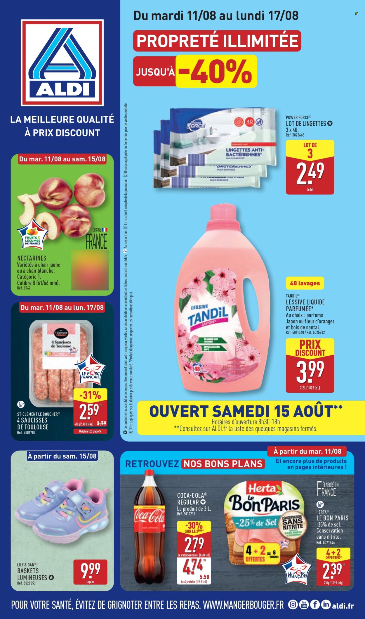 Catalogue ALDI - 11.08.2026 - 17.08.2026. Page 1