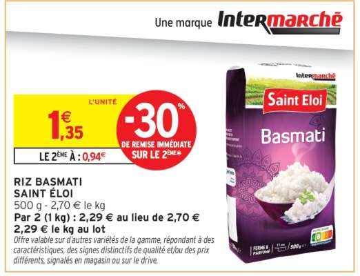 RIZ BASMATI SAINT ÉLOI