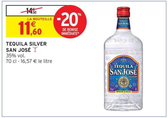 TEQUILA SILVER "SAN JOSE"