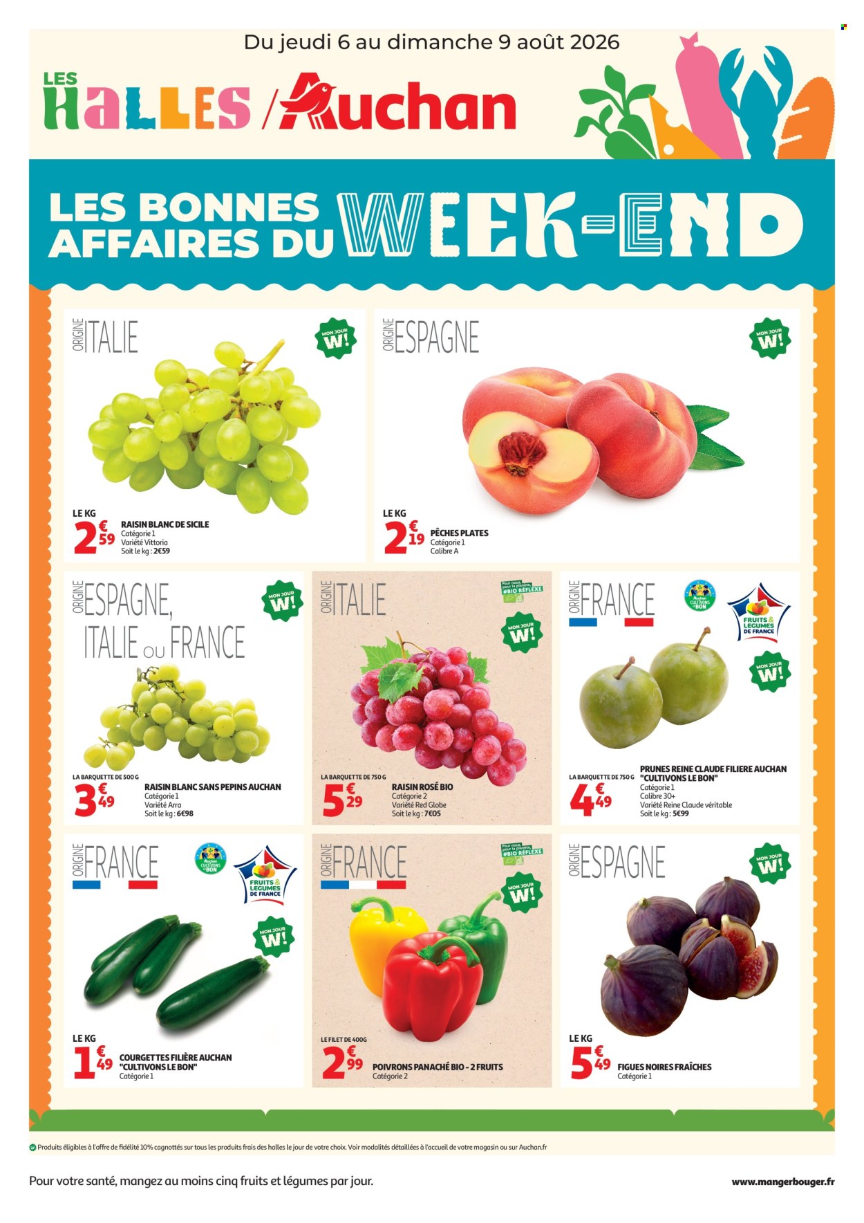 Catalogue Auchan - 06.08.2026 - 09.08.2026. Page 1