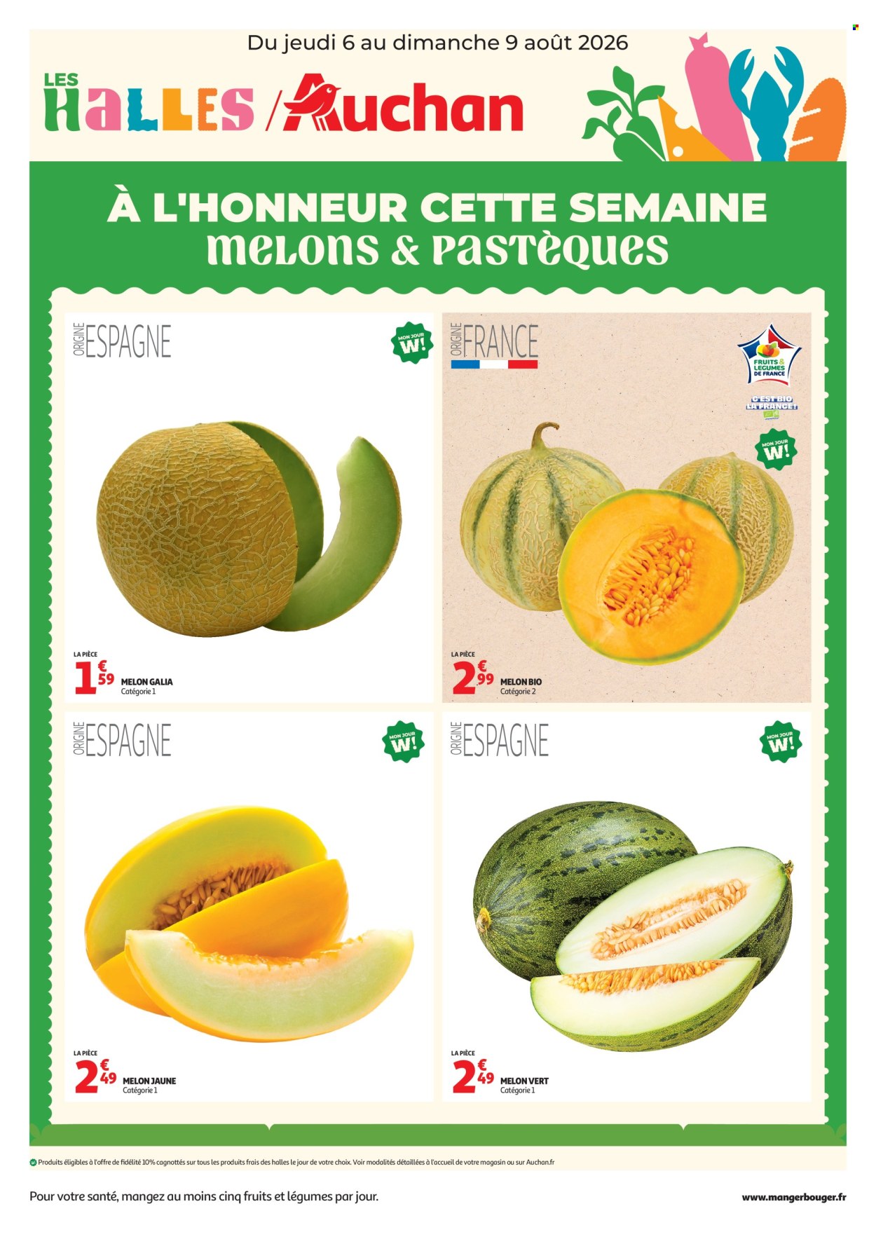 Catalogue Auchan - 06.08.2026 - 09.08.2026. Page 1