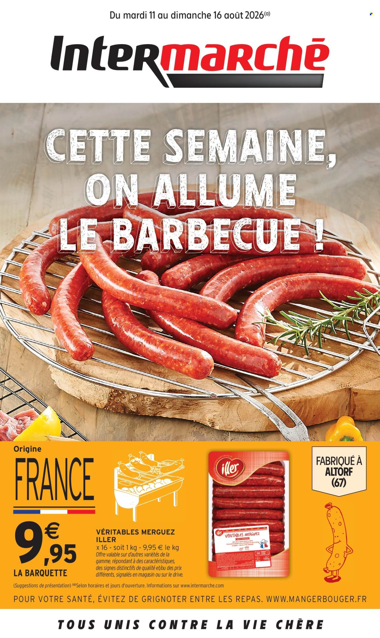 Catalogue Intermarché - 11.08.2026 - 16.08.2026. Page 1