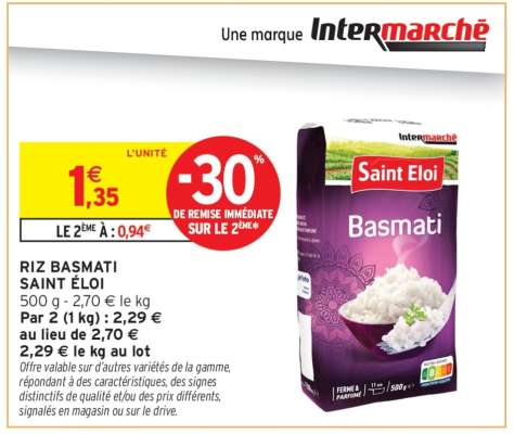 RIZ BASMATI SAINT ÉLOI