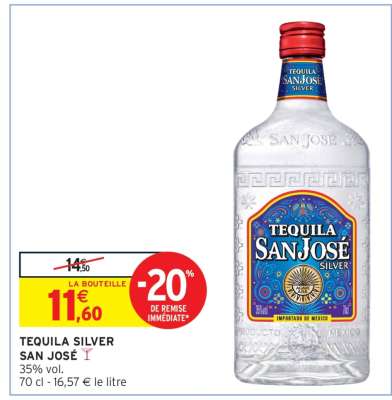 TEQUILA SILVER "SAN JOSE"