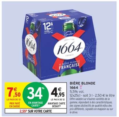 Bière Blonde 1664