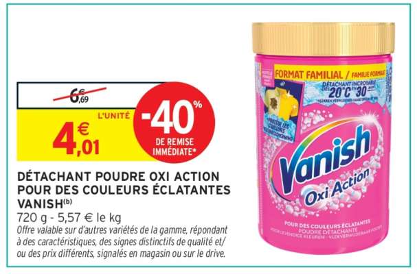Vanish Oxi Action
