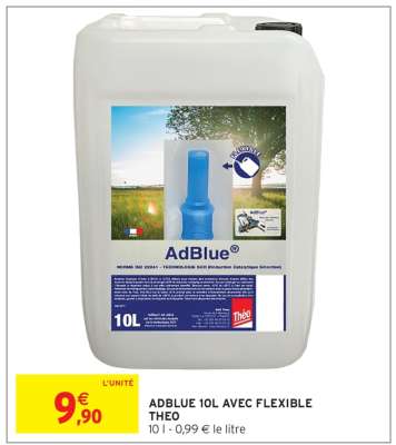 ADBLUE 10L AVEC FLEXIBLE THEO