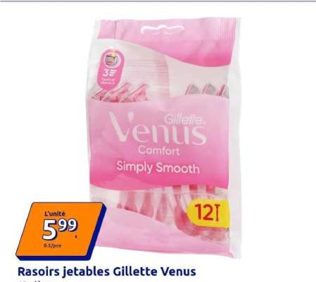 RASOIRS JETABLES GILLETTE VENUS