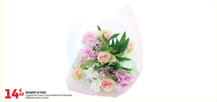 BOUQUET 5 TIGES