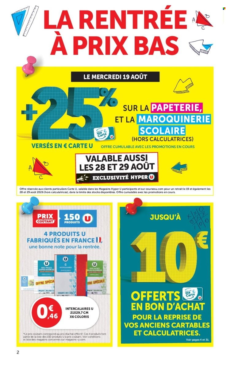 Catalogue HYPER U - 11.08.2026 - 06.09.2026. Page 2