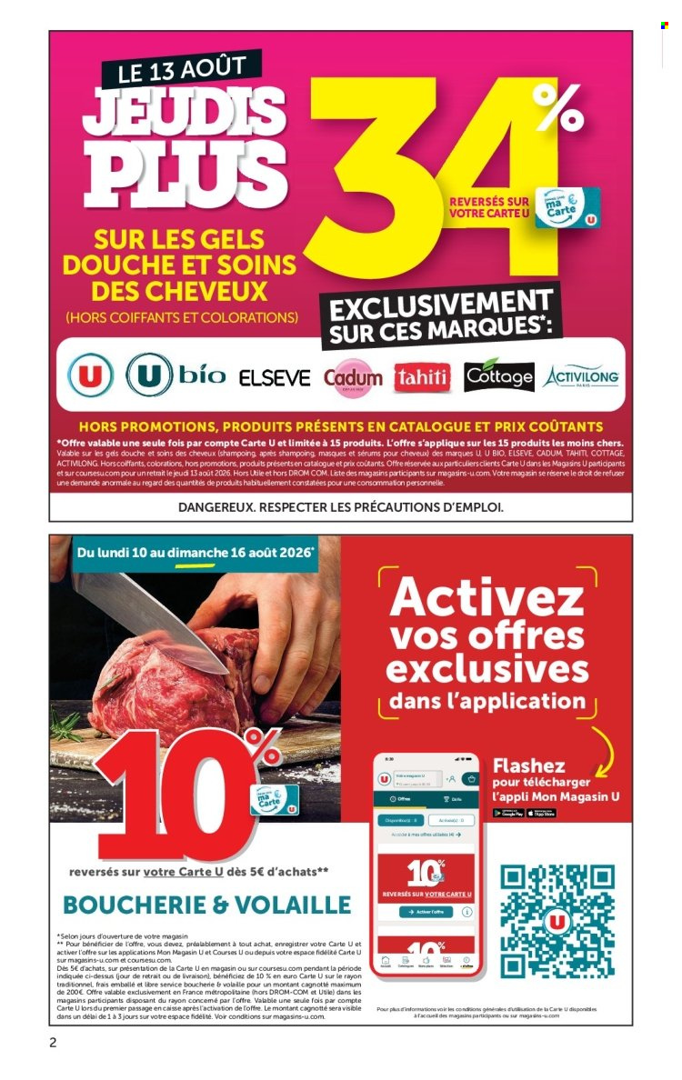 Catalogue SUPER U - 11.08.2026 - 23.08.2026. Page 2