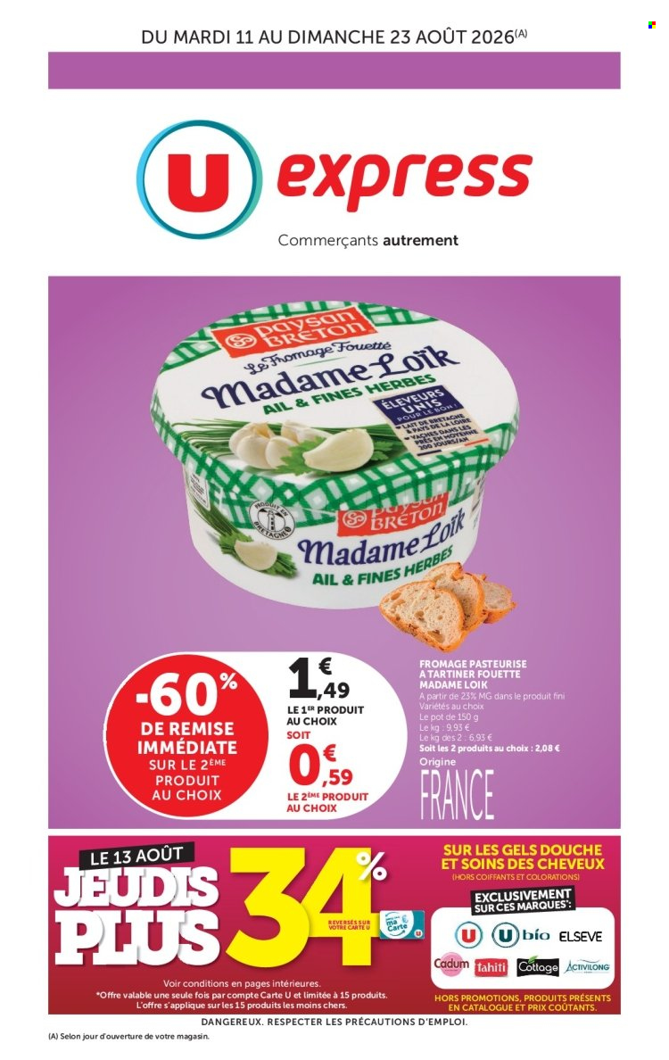 Catalogue U express - 11.08.2026 - 23.08.2026. Page 1