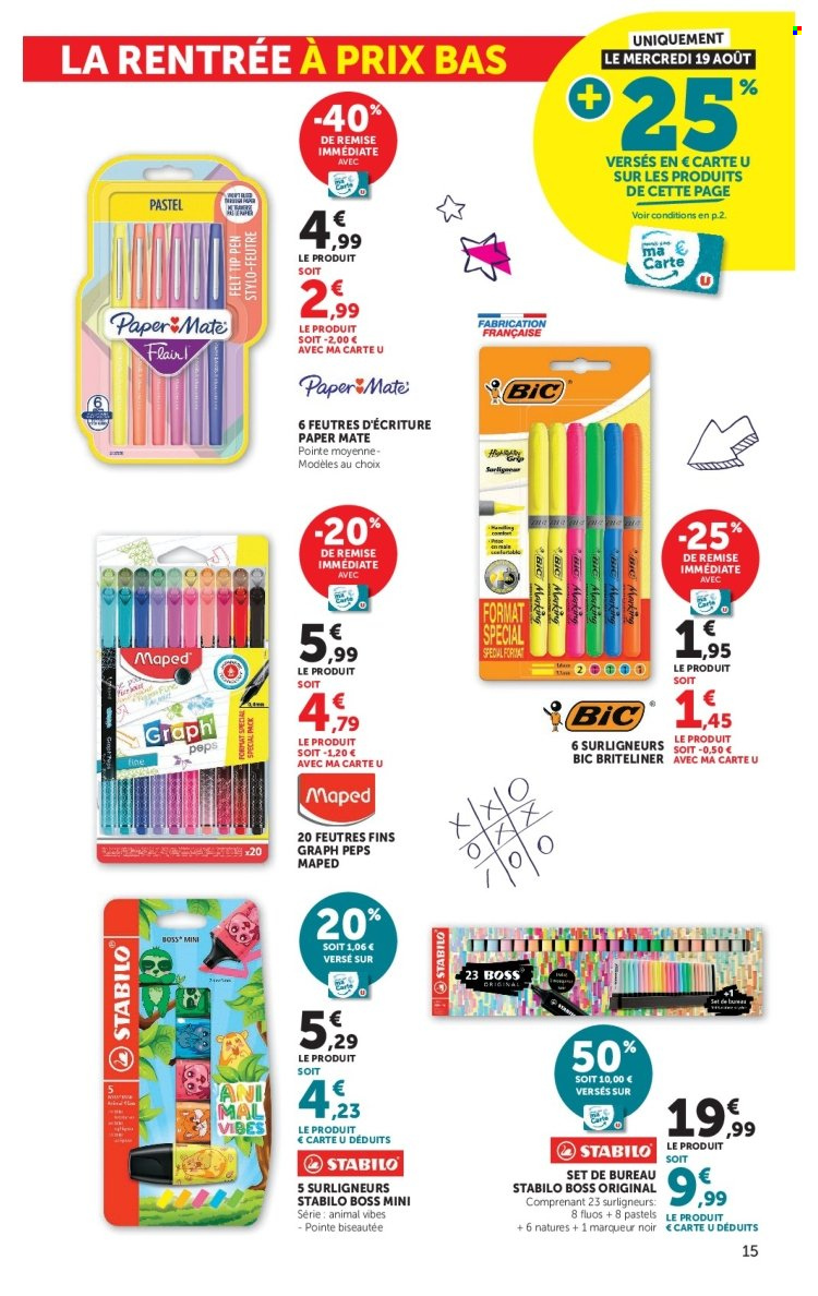 Catalogue SUPER U - 11.08.2026 - 30.08.2026. Page 15