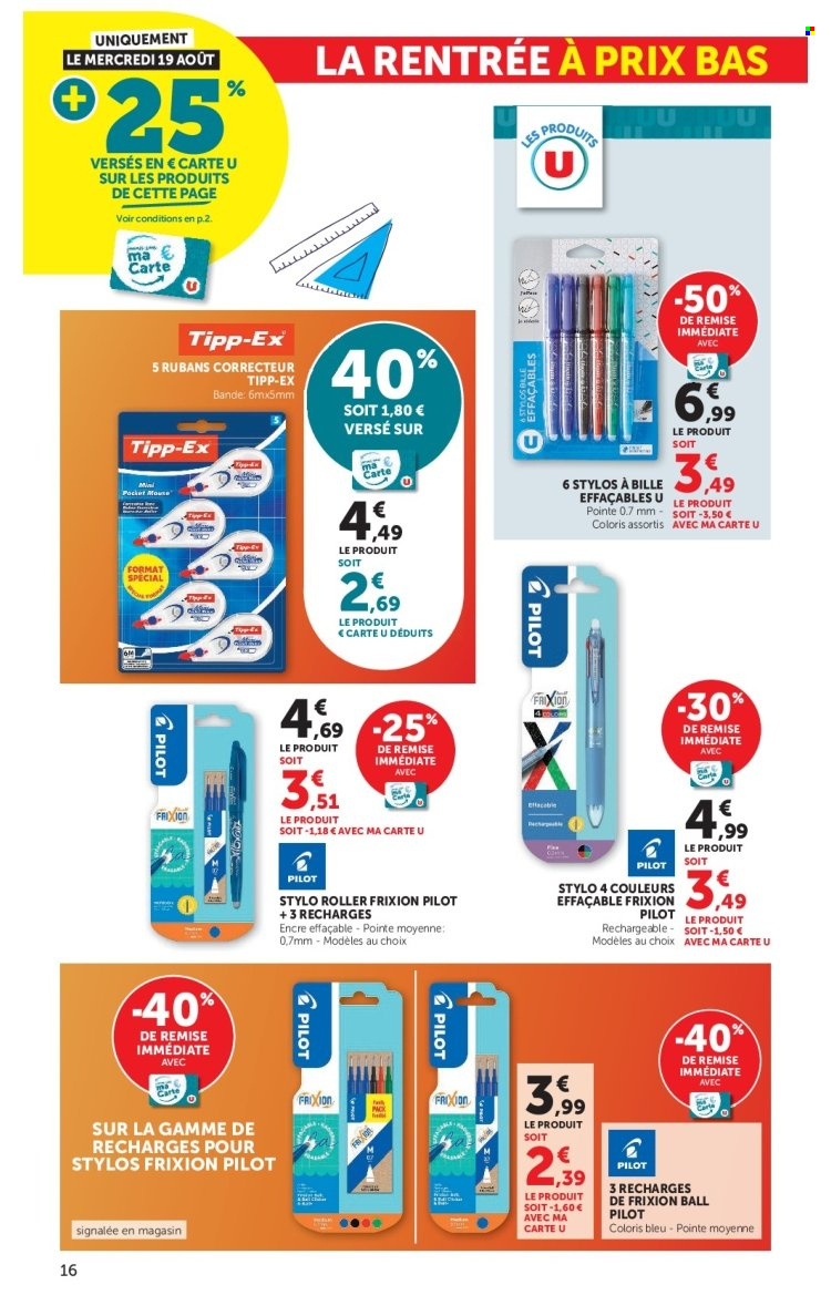 Catalogue SUPER U - 11.08.2026 - 30.08.2026. Page 16