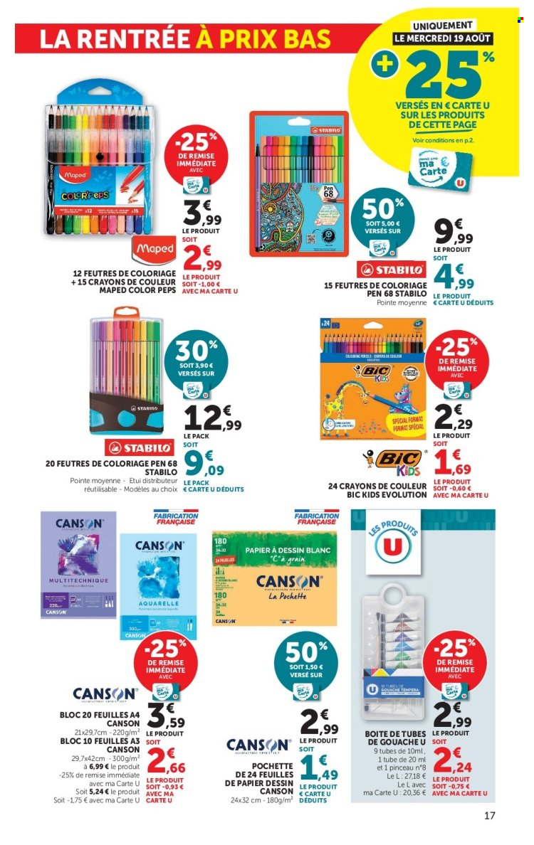 Catalogue SUPER U - 11.08.2026 - 30.08.2026. Page 17